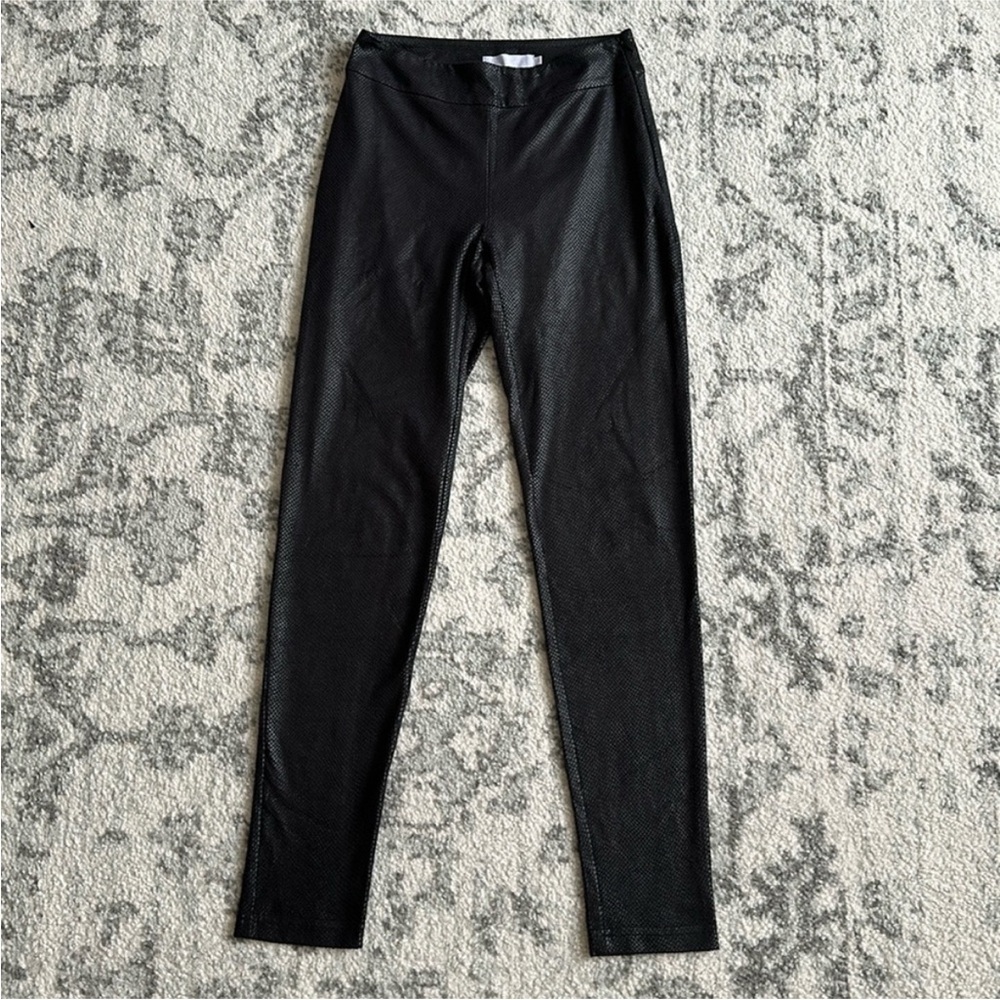Anne Fontaine snakeskin knit leggings Size 36, S-M, 2-4 - Picture 2 of 12